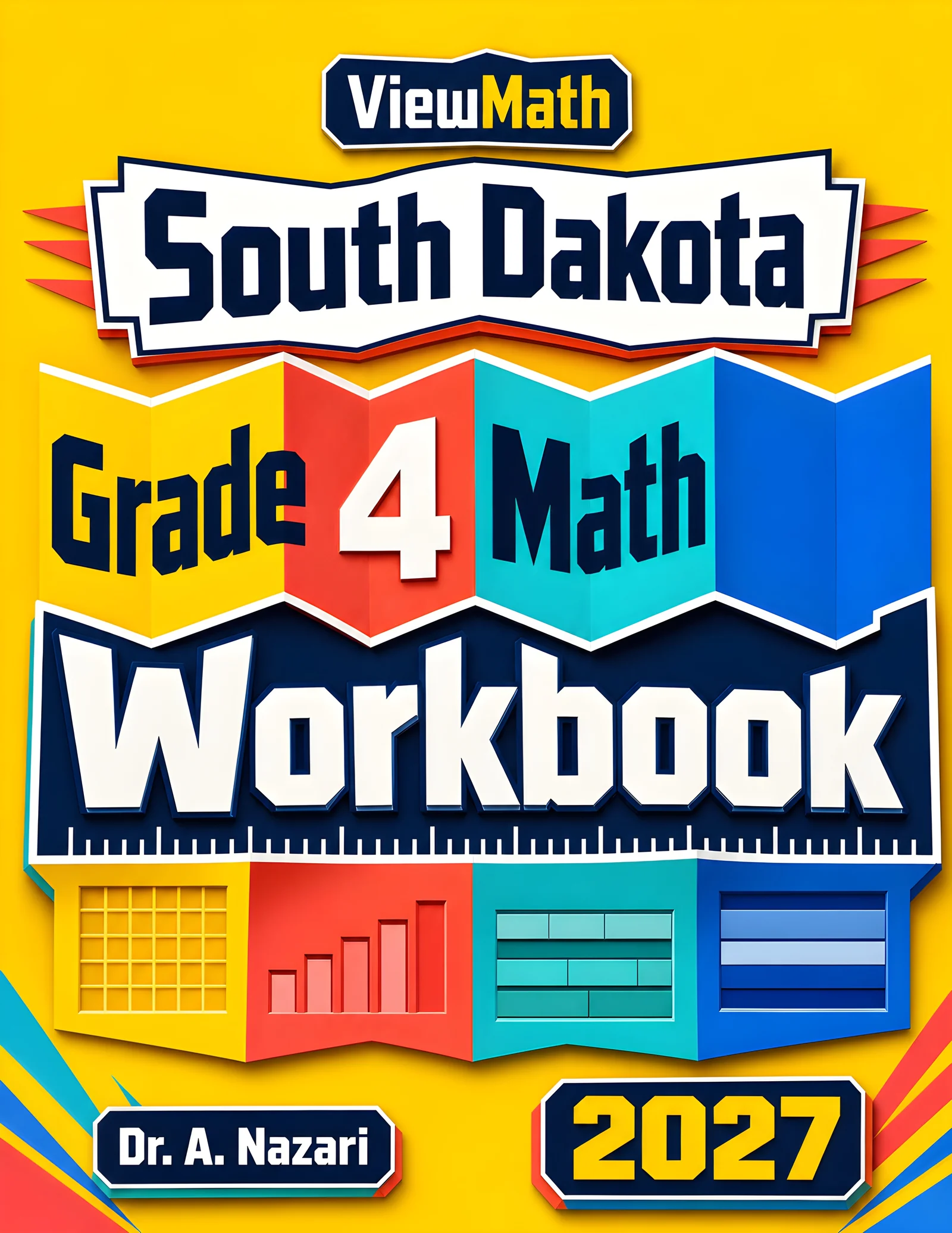 South Dakota SBA Grade 4 Math Workbook