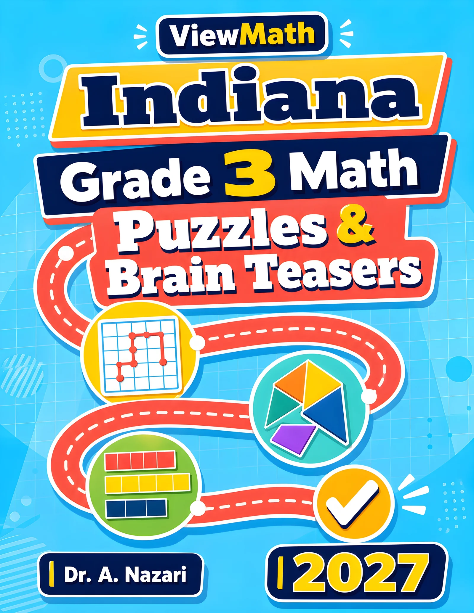 Indiana ILEARN Grade 3 Math Puzzles and Brain Teasers