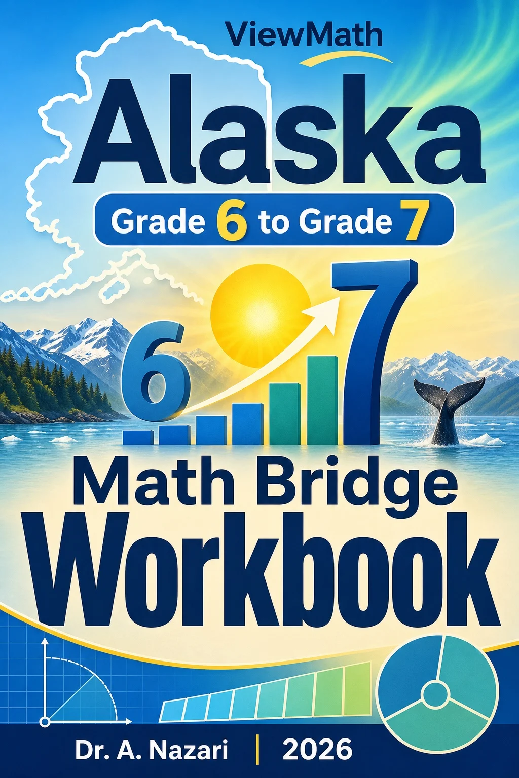 Alaska AK STAR Grade 6 Math Summer Bridge Workbook
