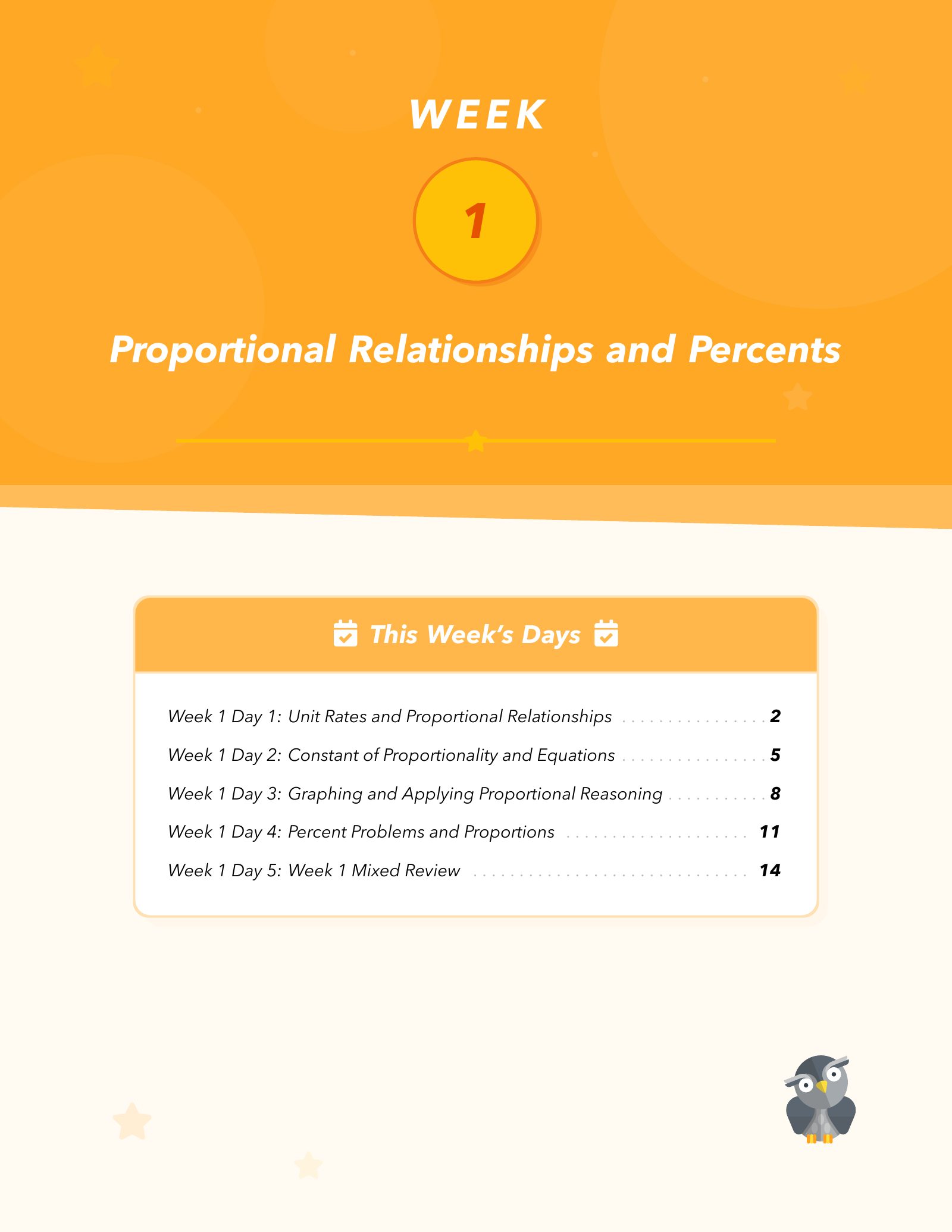 Representative ViewMath book learning or practice page