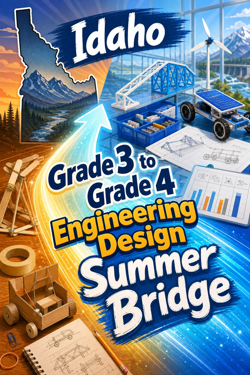 Idaho Grade 3 to Grade 4 Engineering Design Summer Bridge