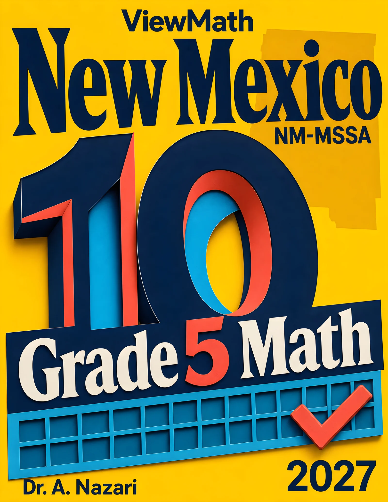 10 New Mexico NM-MSSA Grade 5 Math Practice Tests