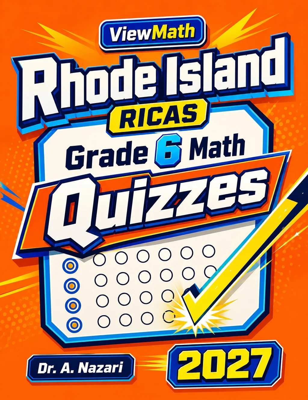 Rhode Island RICAS Grade 6 Math Quizzes