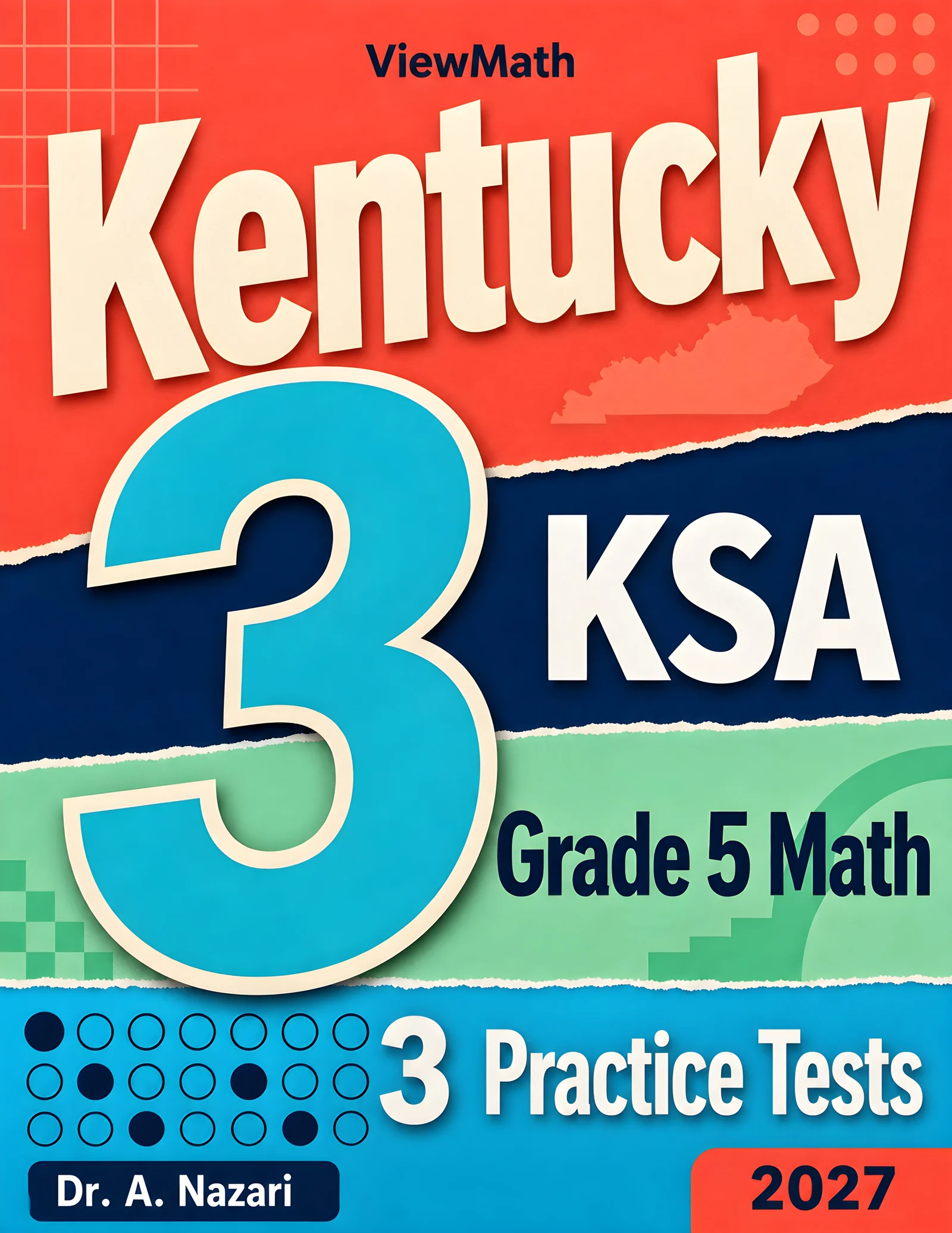 Kentucky KSA Grade 5 Math Practice Tests Bundle: 25 Unique Full-Length Tests
