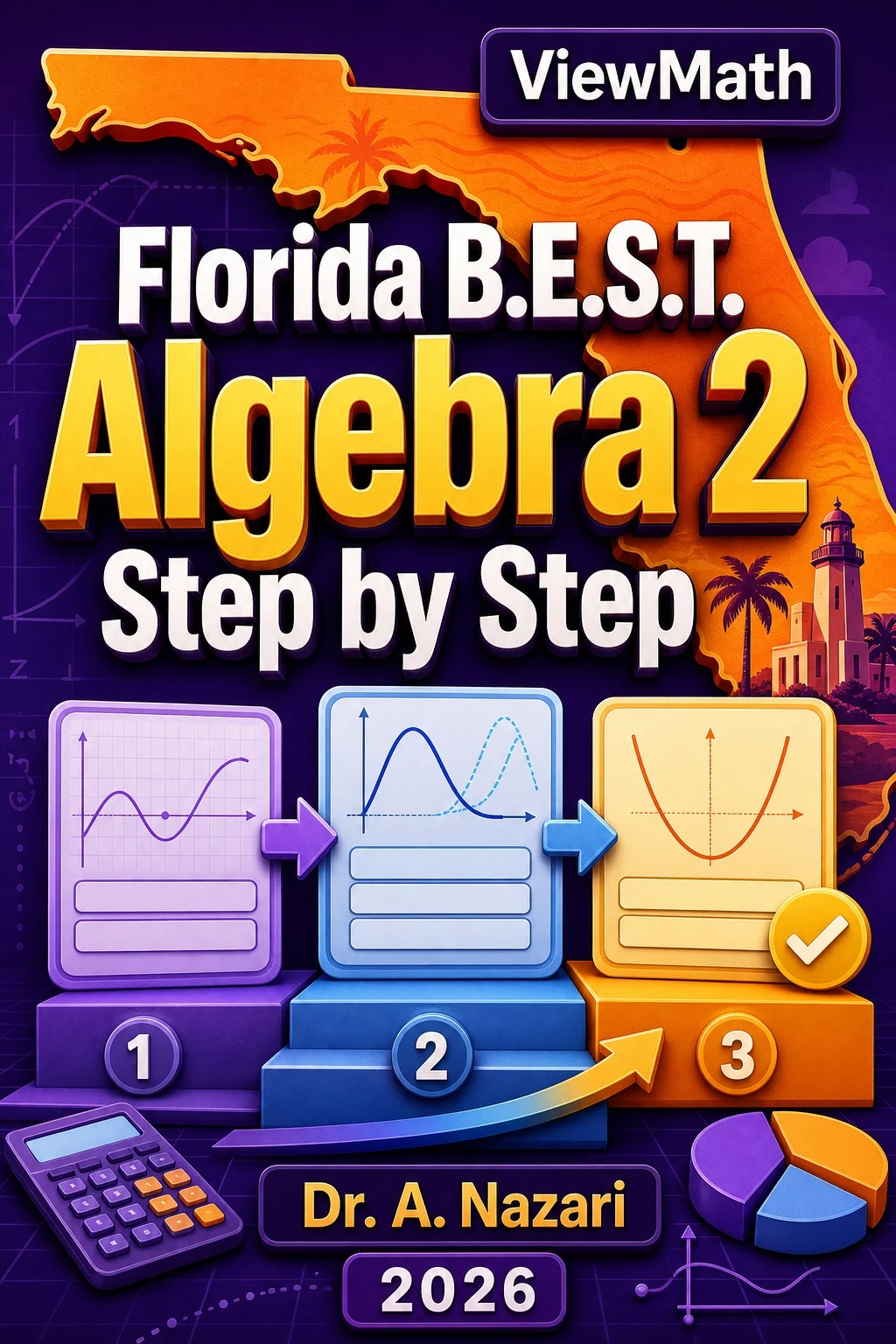 Florida B.E.S.T. Algebra 2 Step by Step