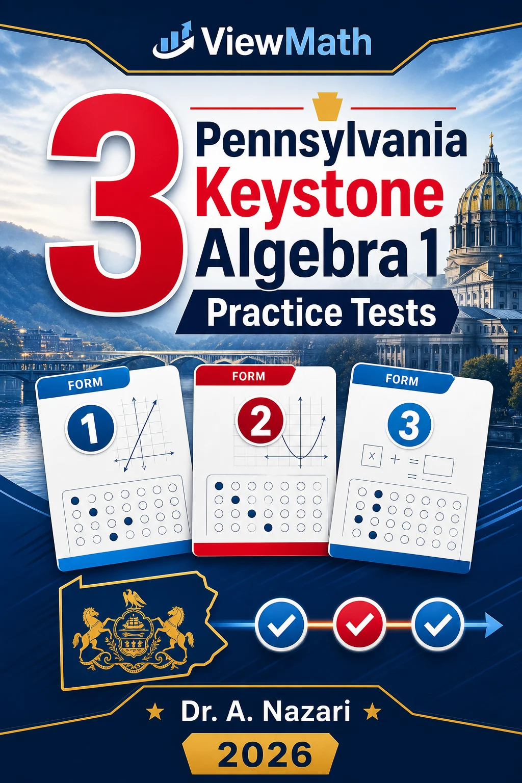 3 Pennsylvania Keystone Algebra 1 Math Practice Tests