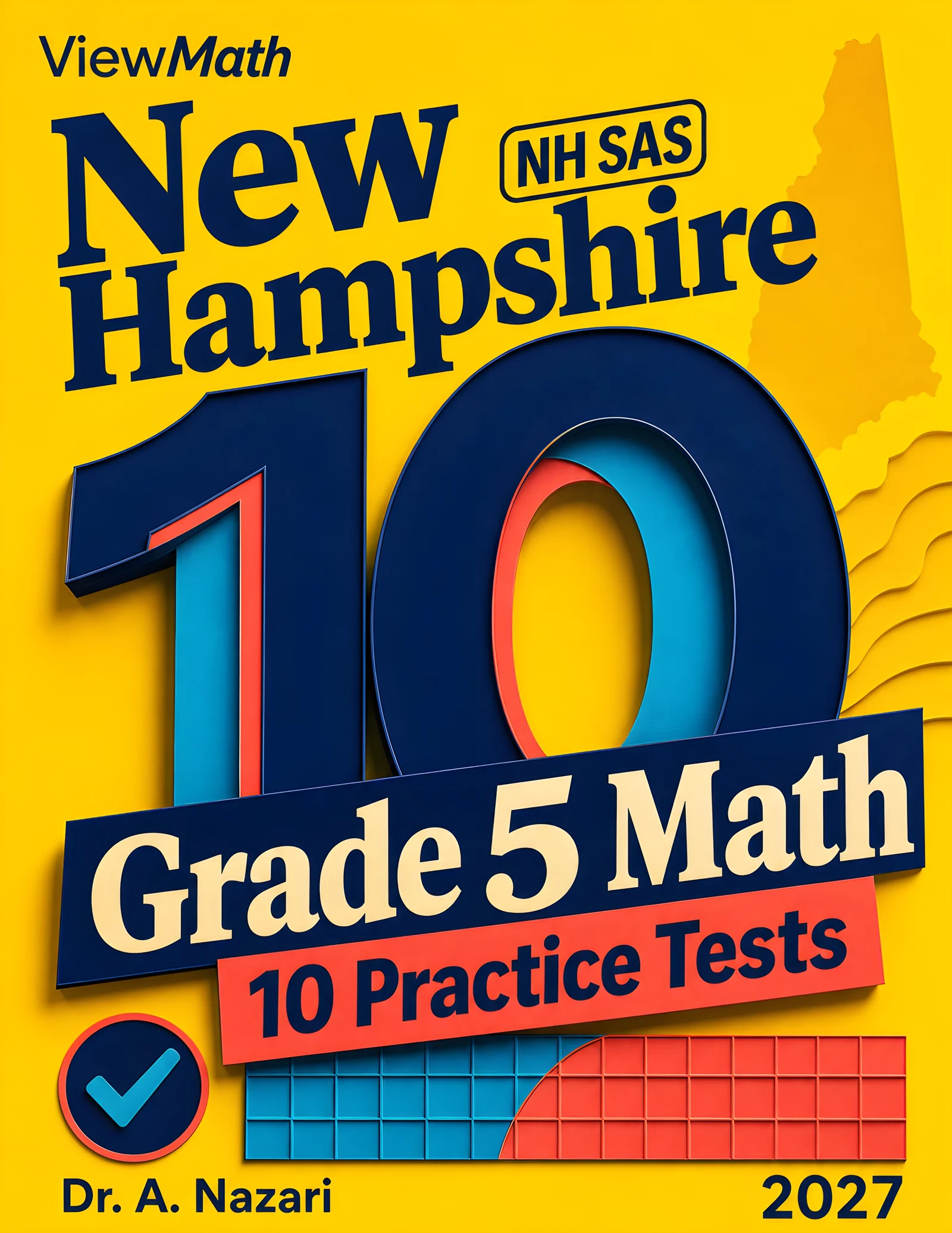 10 New Hampshire NH SAS Grade 5 Math Practice Tests