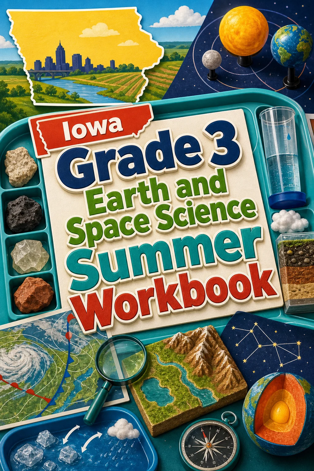 Iowa Grade 3 Earth and Space Science Summer Workbook