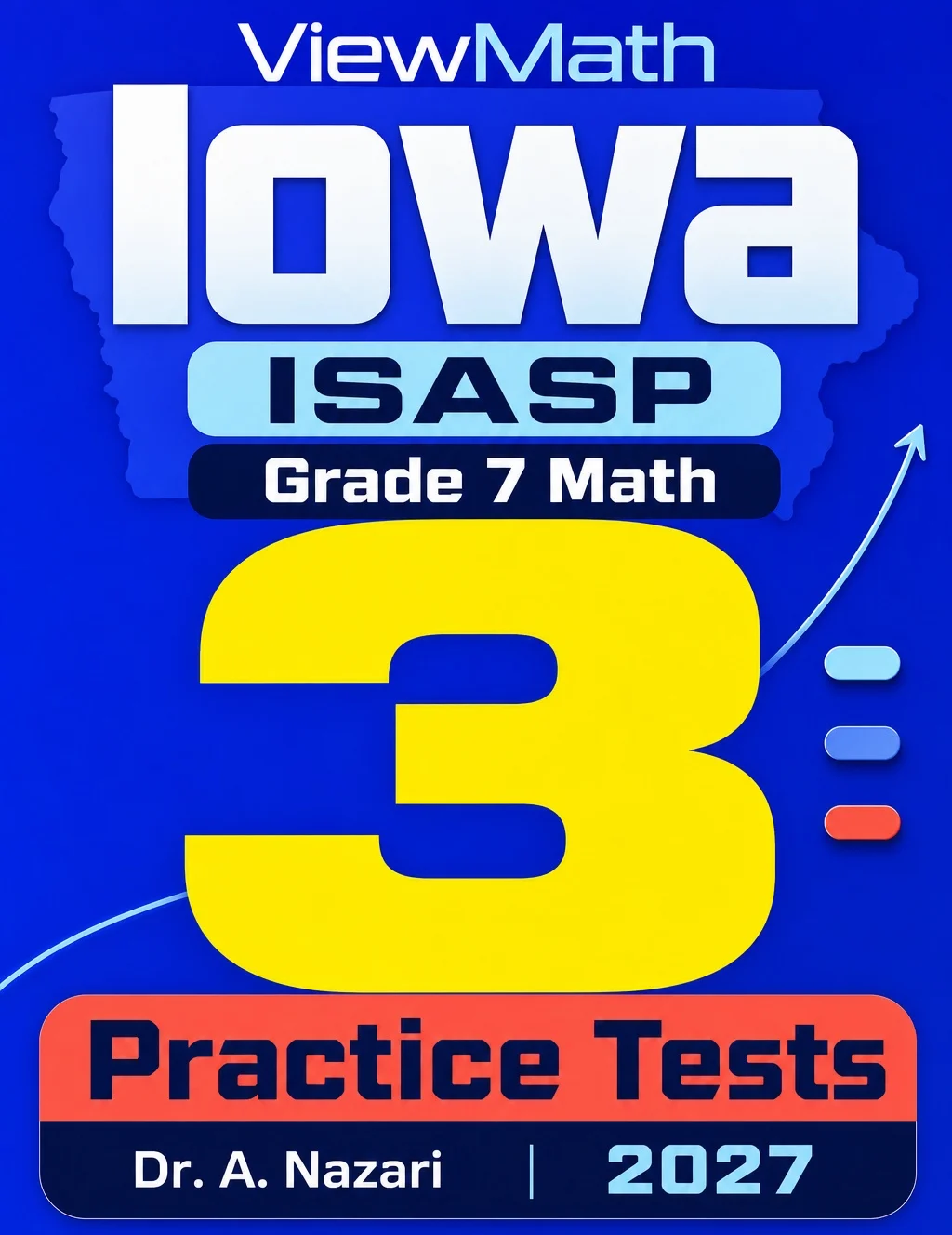 Iowa Grade 7 Math Practice Tests Bundle: 25 Unique Full-Length Tests