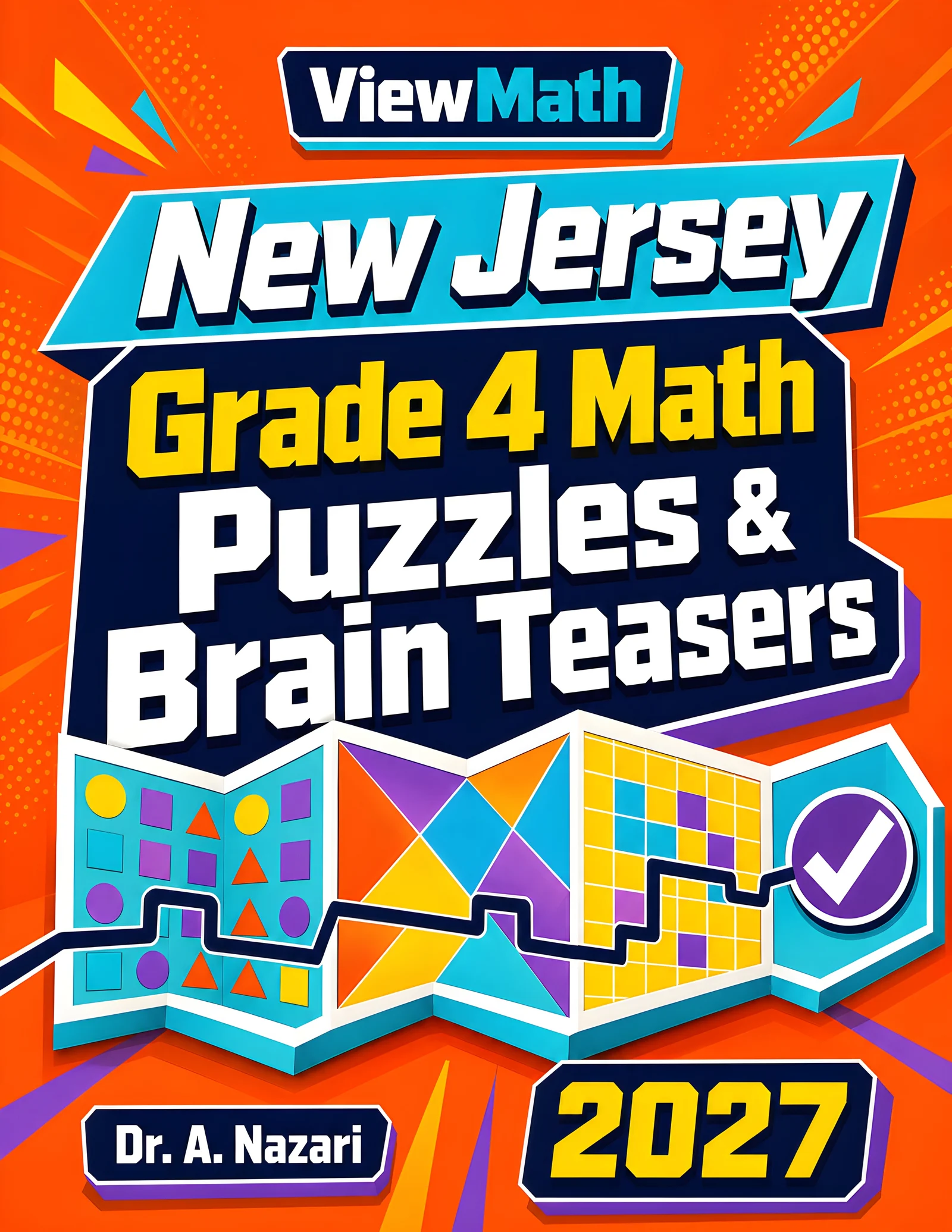 New Jersey NJSLA Grade 4 Math Puzzles and Brain Teasers