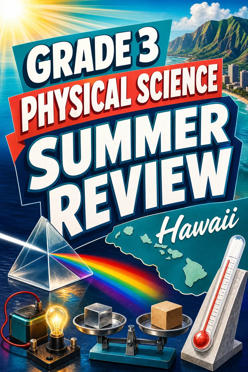Hawaii Grade 3 Physical Science Summer Review