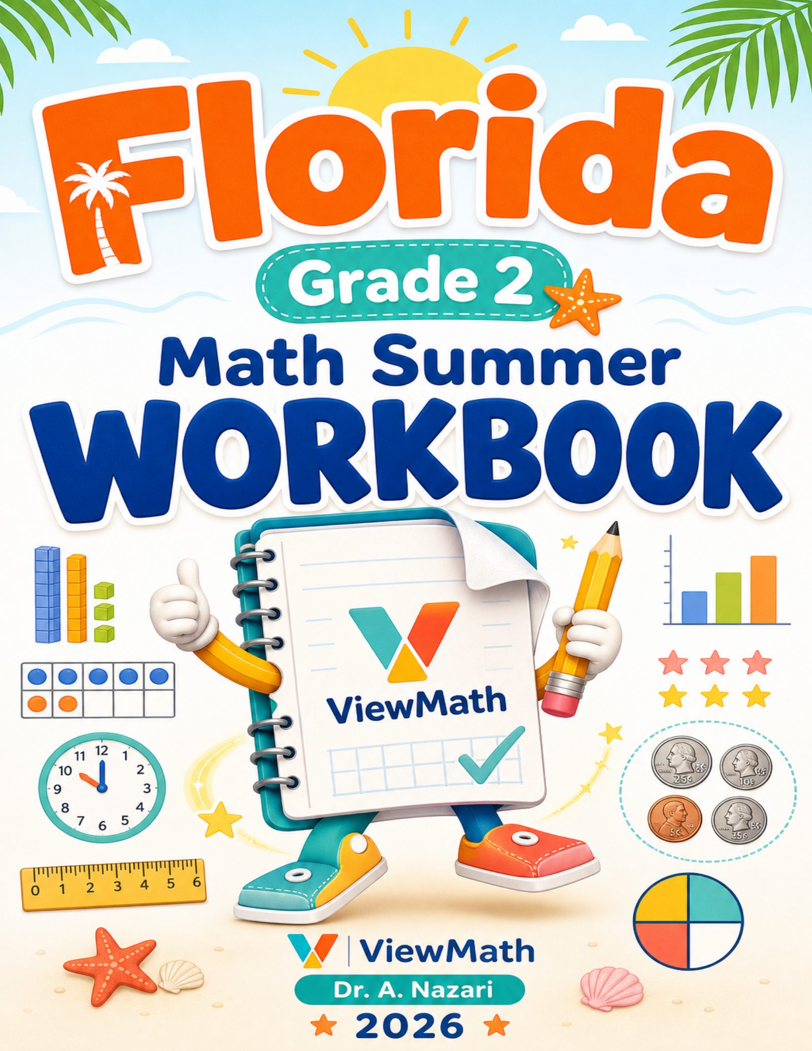 Florida Grade 2 Math Summer Workbook