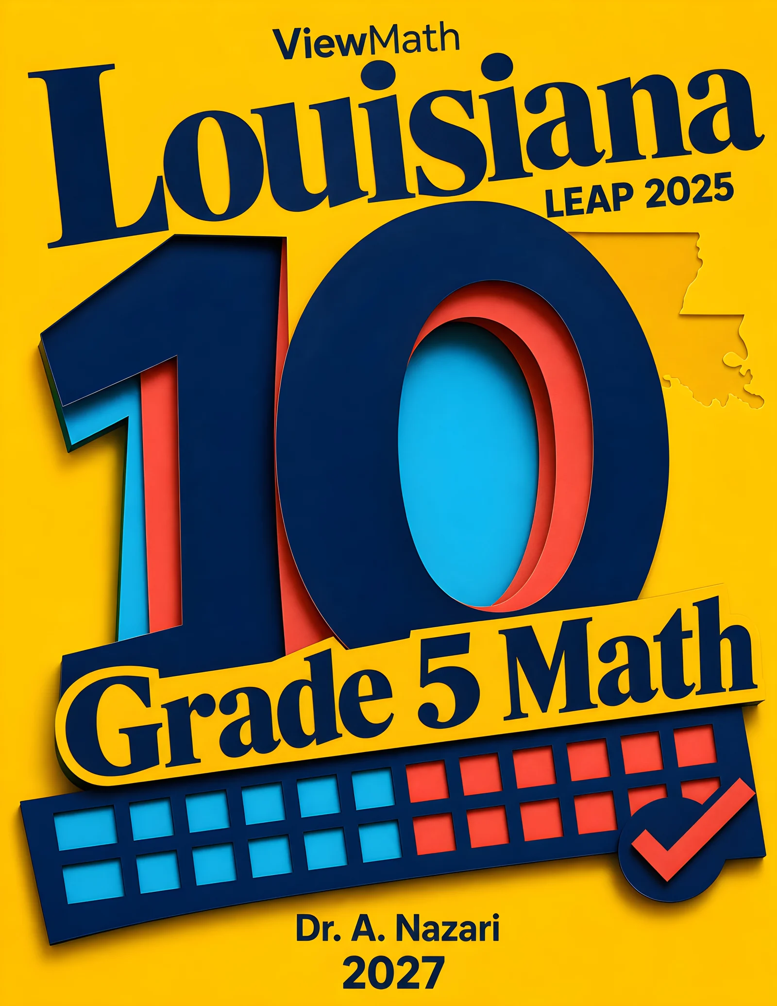 10 Louisiana LEAP 2025 Grade 5 Math Practice Tests