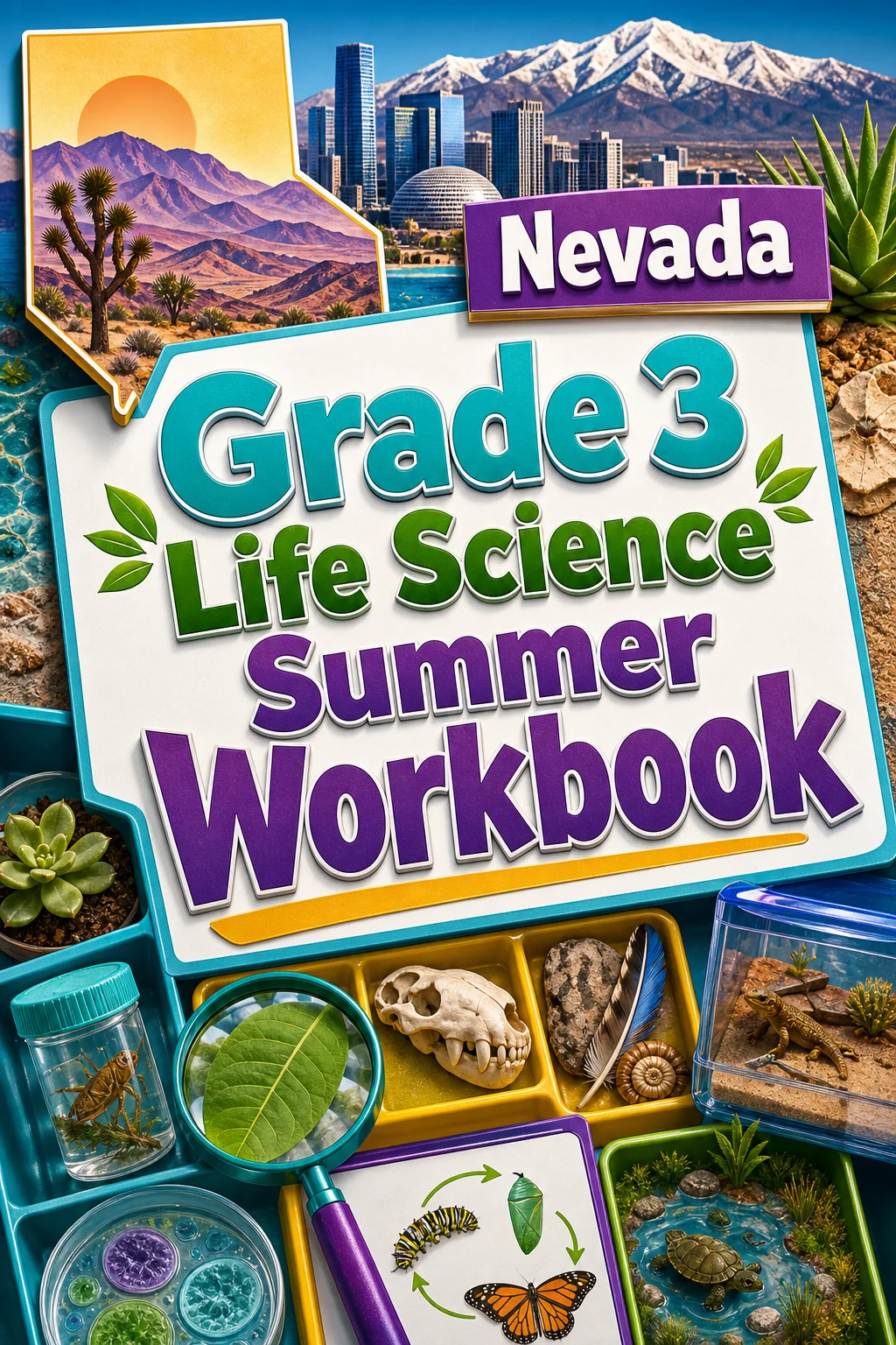 Nevada Grade 3 Life Science Summer Workbook
