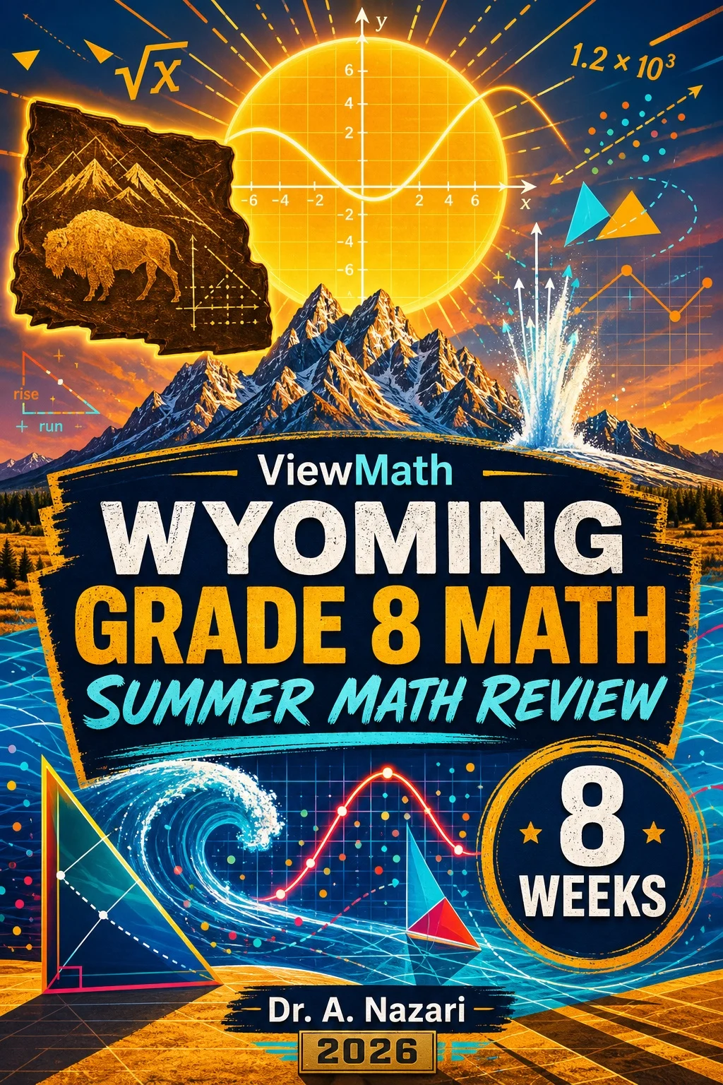 Wyoming WY-TOPP Grade 8 Math Summer Review