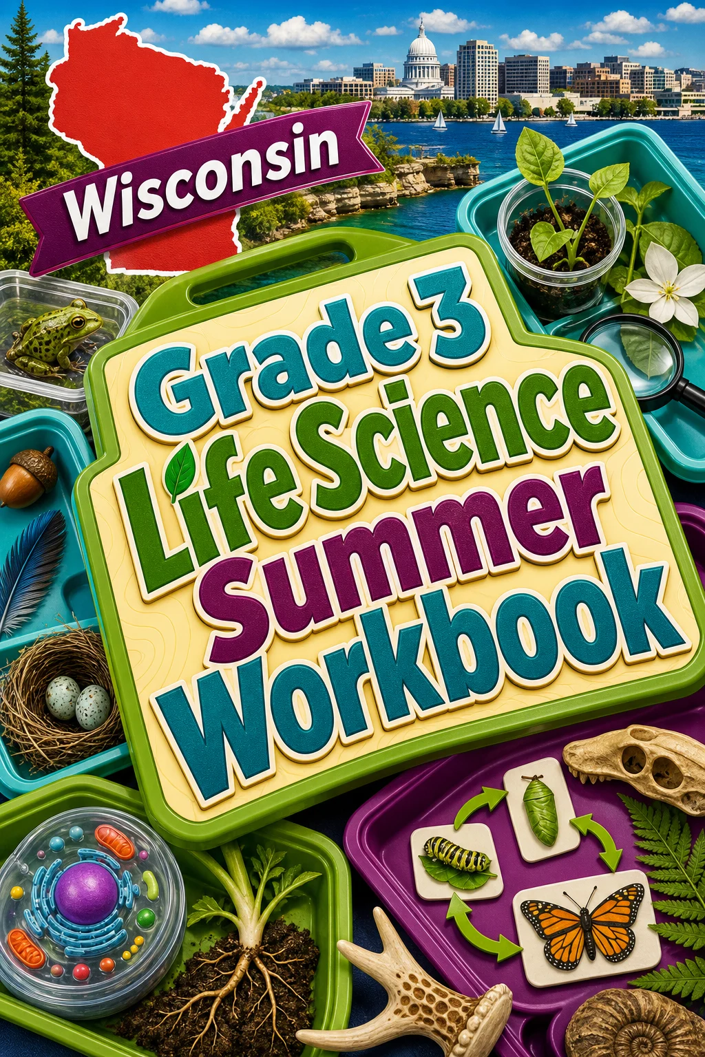 Wisconsin Grade 3 Life Science Summer Workbook