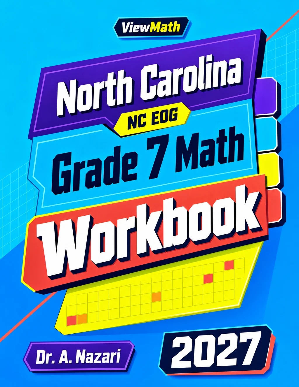 North Carolina NC EOG Grade 7 Math Workbook