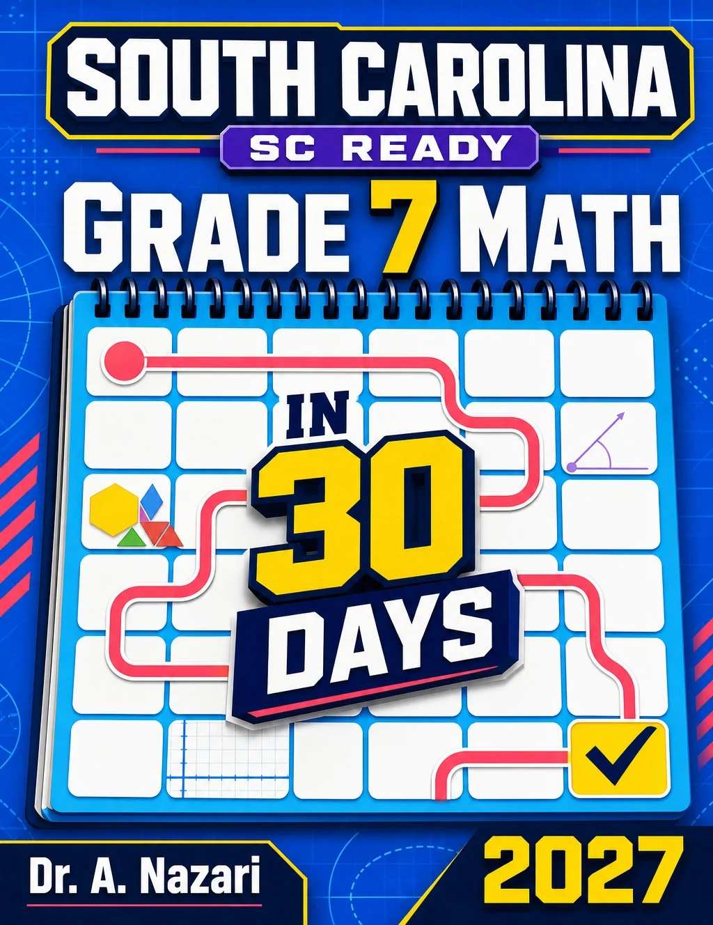 South Carolina SC READY Grade 7 Math in 30 Days
