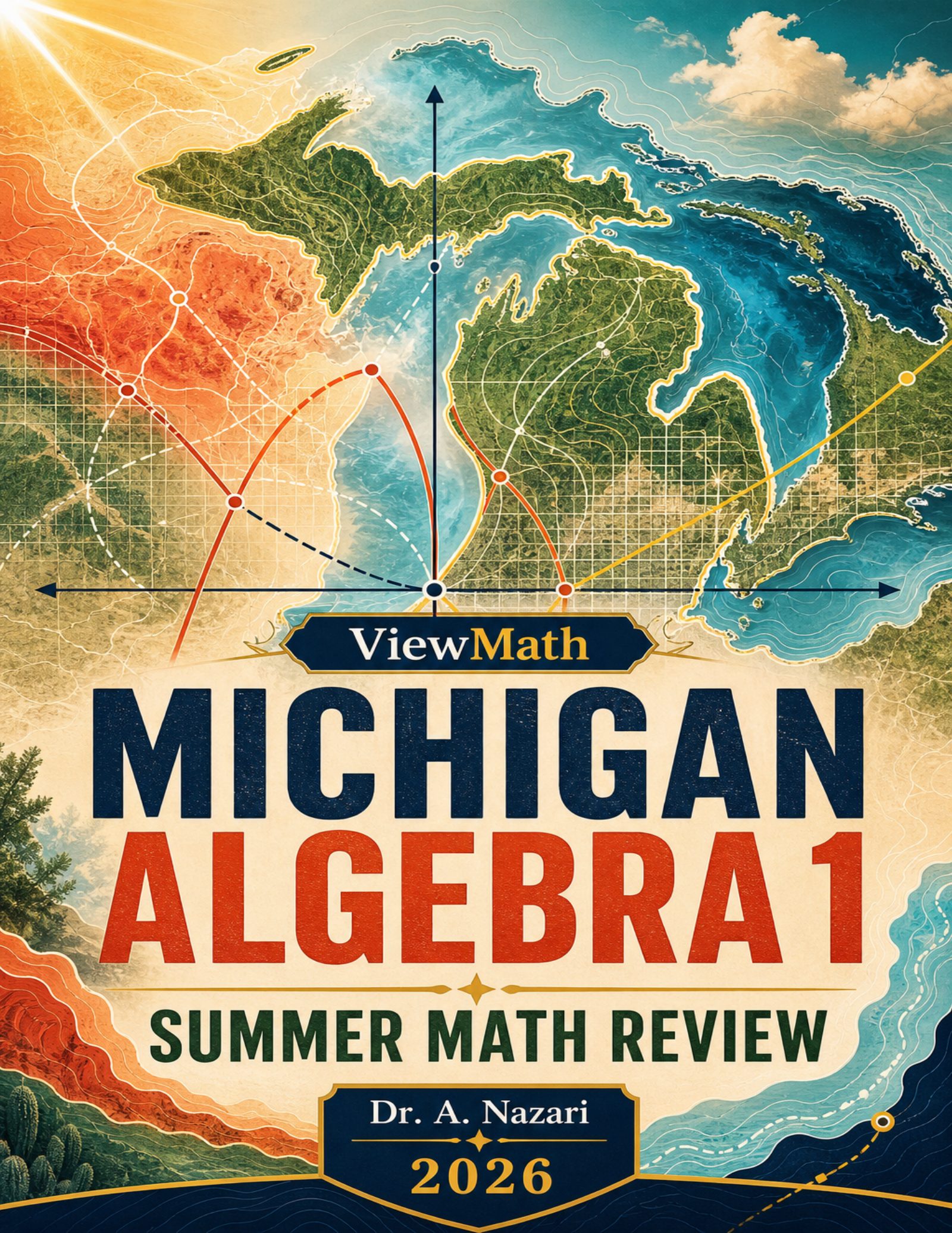 Michigan M-STEP Algebra 1 Summer Math Review