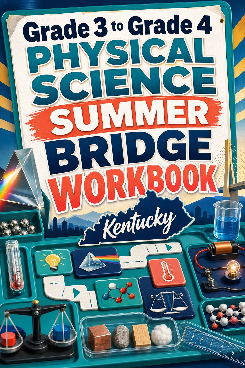 Kentucky Grade 3 to Grade 4 Physical Science Summer Bridge Workbook