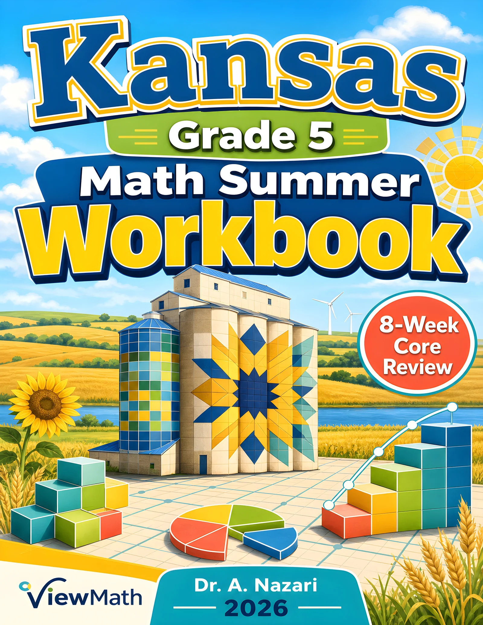Kansas KAP Grade 5 Math Summer Review Workbook