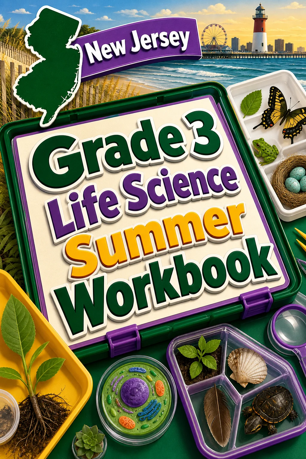 New Jersey Grade 3 Life Science Summer Workbook