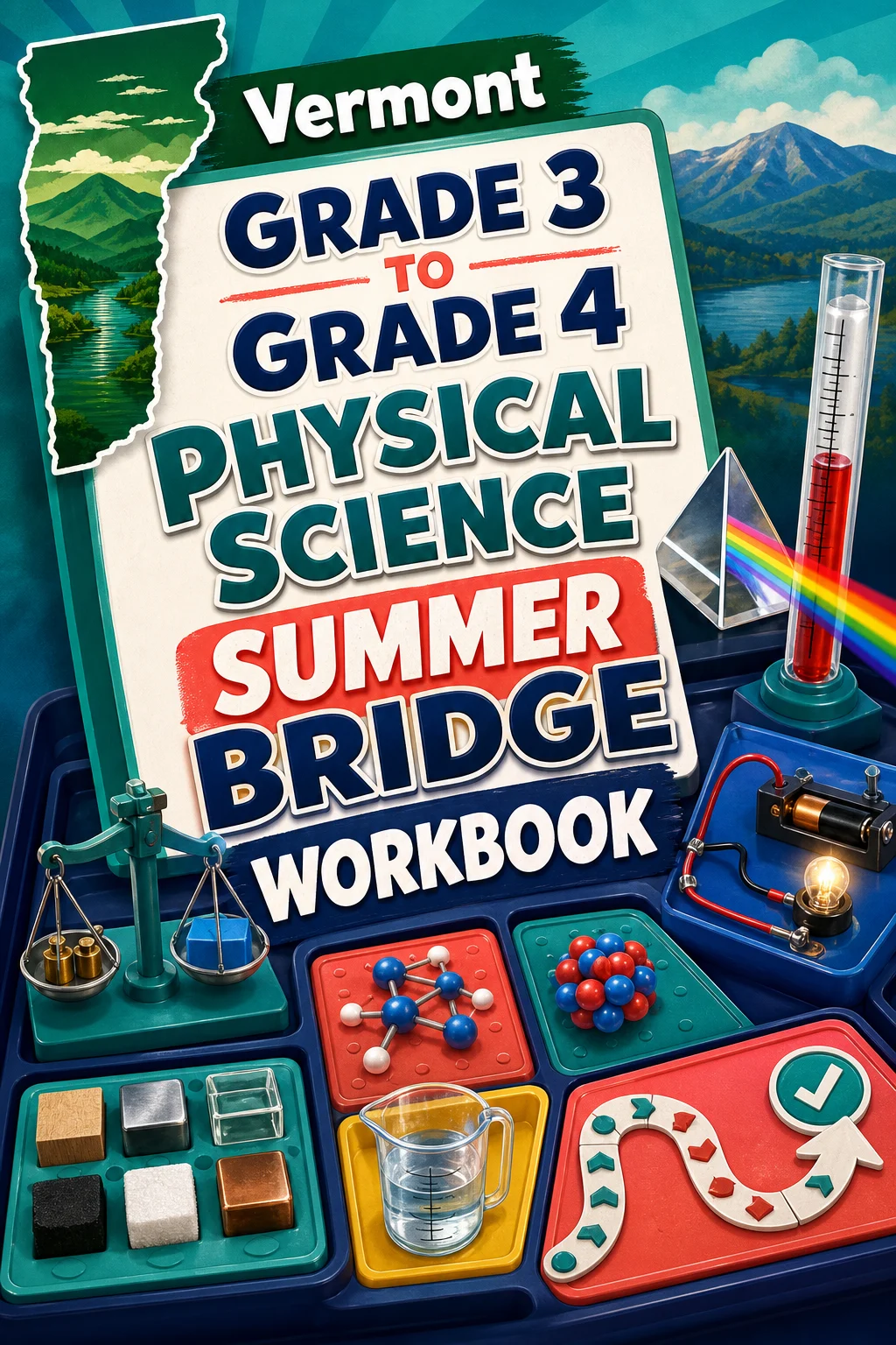Vermont Grade 3 to Grade 4 Physical Science Summer Bridge Workbook