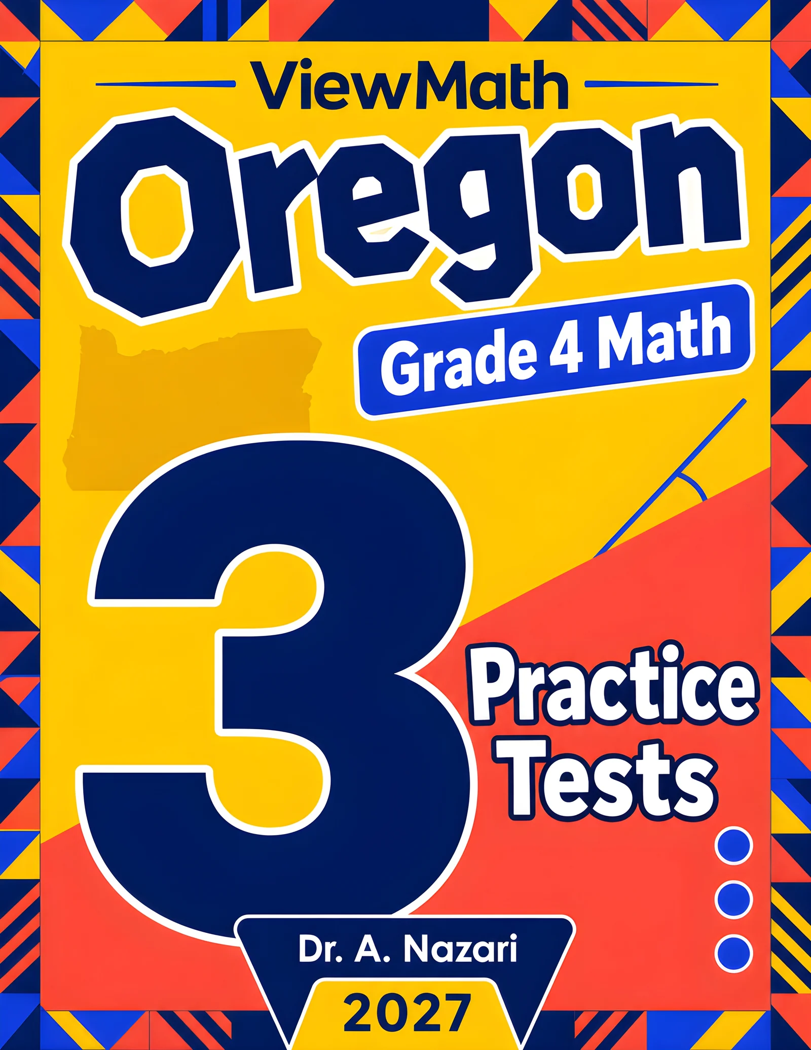 Oregon OSAS Grade 4 Math Practice Tests Bundle: 25 Unique Full-Length Tests