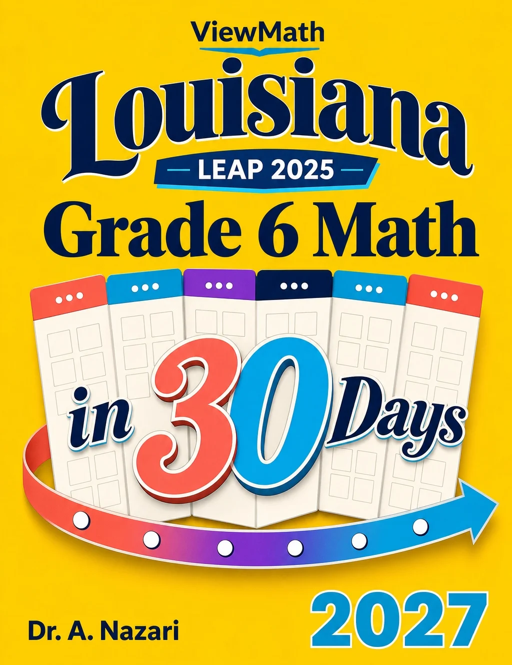 Louisiana LEAP 2025 Grade 6 Math in 30 Days