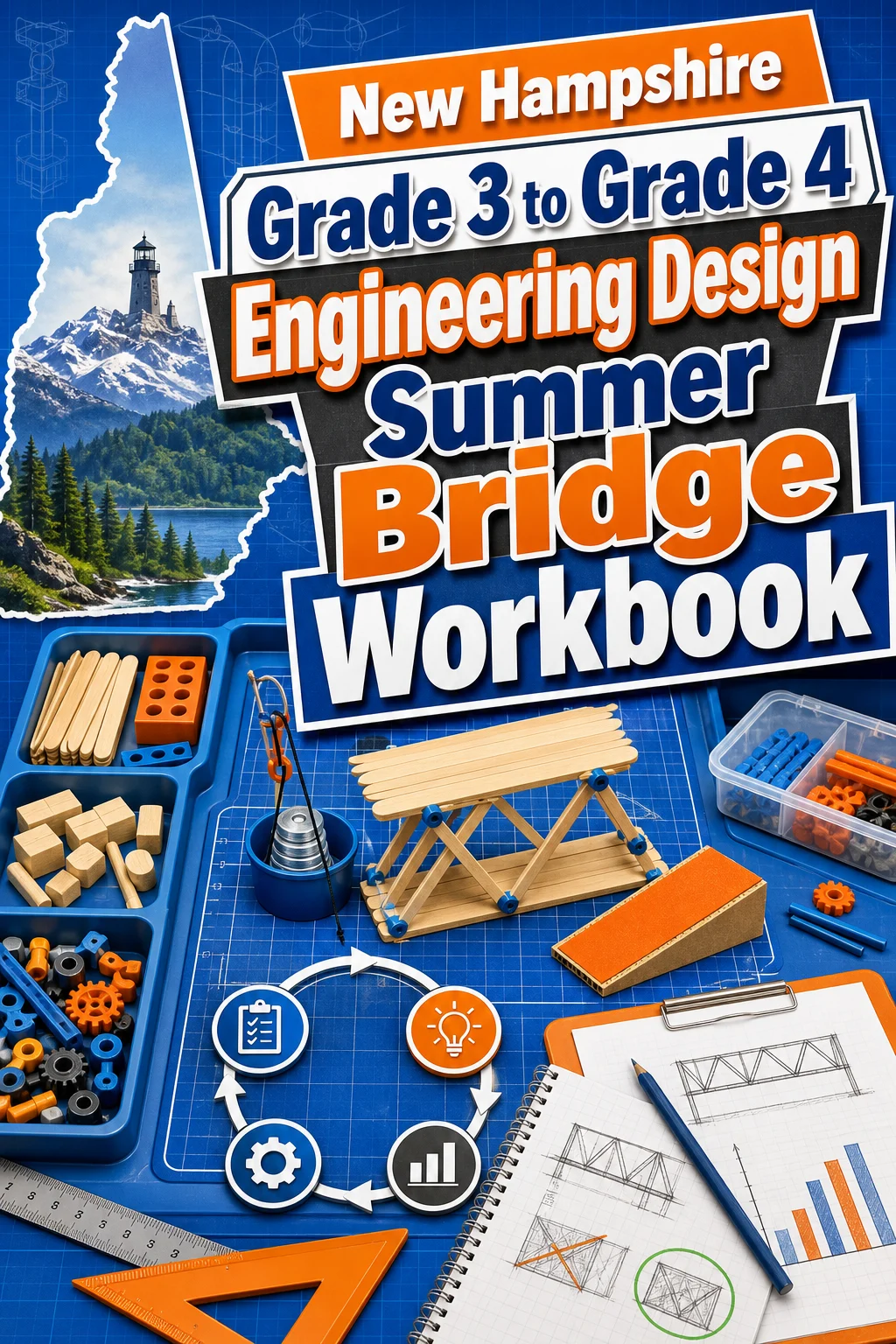 New Hampshire Grade 3 to Grade 4 Engineering Design Summer Bridge Workbook