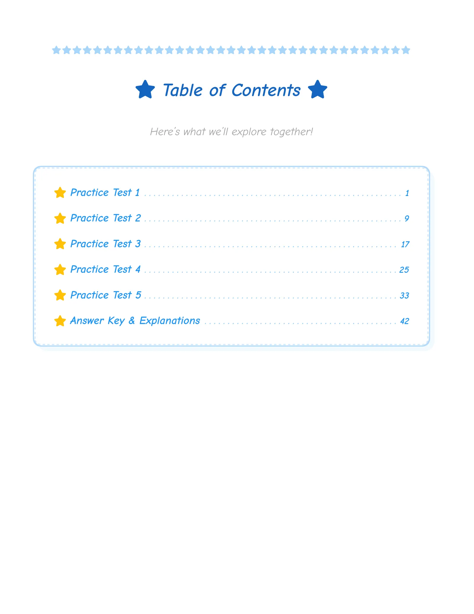 ViewMath book table of contents page