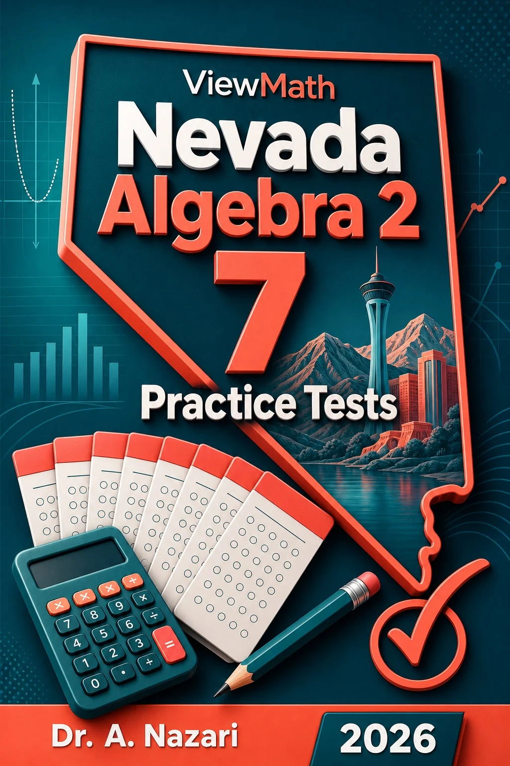 7 Full-Length Nevada Algebra 2 Practice Tests