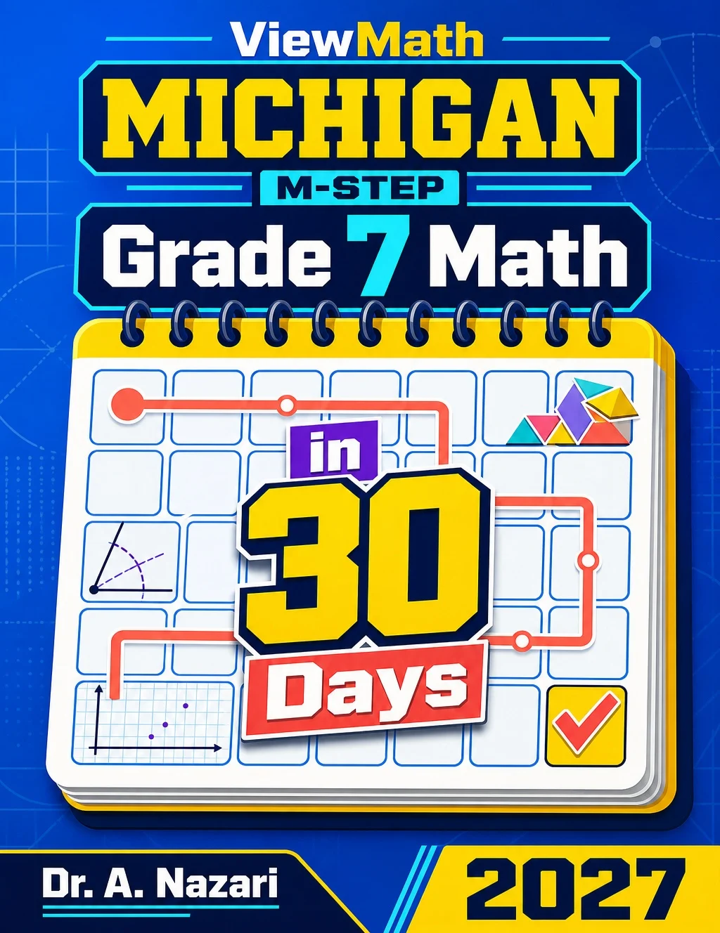 Michigan M-STEP Grade 7 Math in 30 Days
