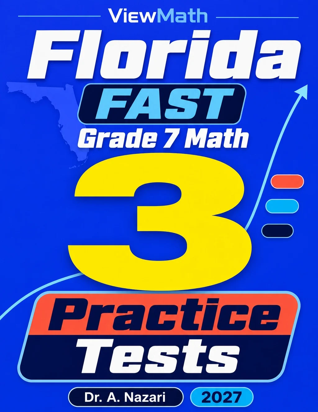 Florida Grade 7 Math Practice Tests Bundle: 25 Unique Full-Length Tests