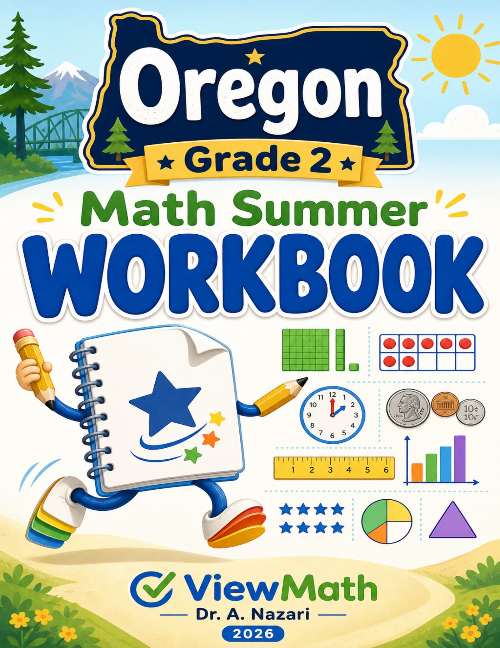 Oregon Grade 2 Math Summer Workbook