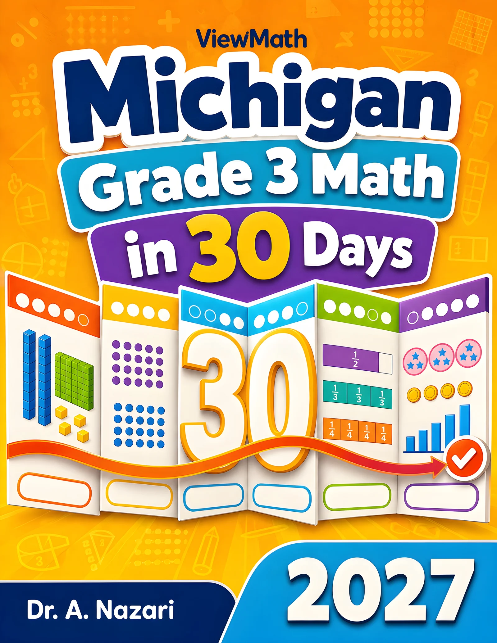 Michigan M-STEP Grade 3 Math in 30 Days