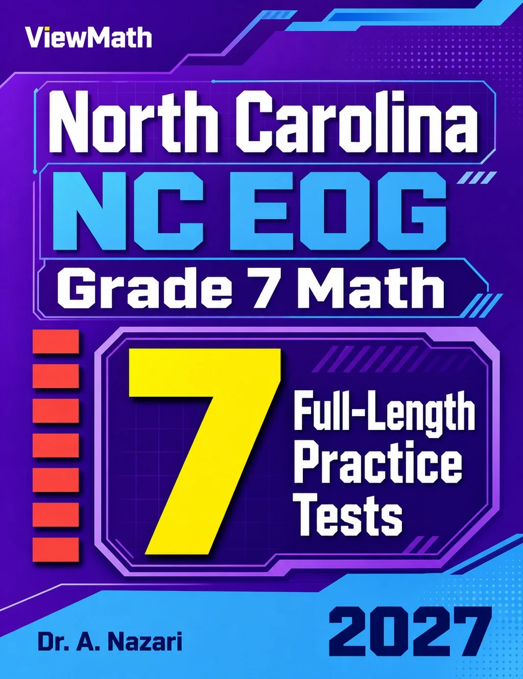 7 North Carolina NC EOG Grade 7 Math Practice Tests