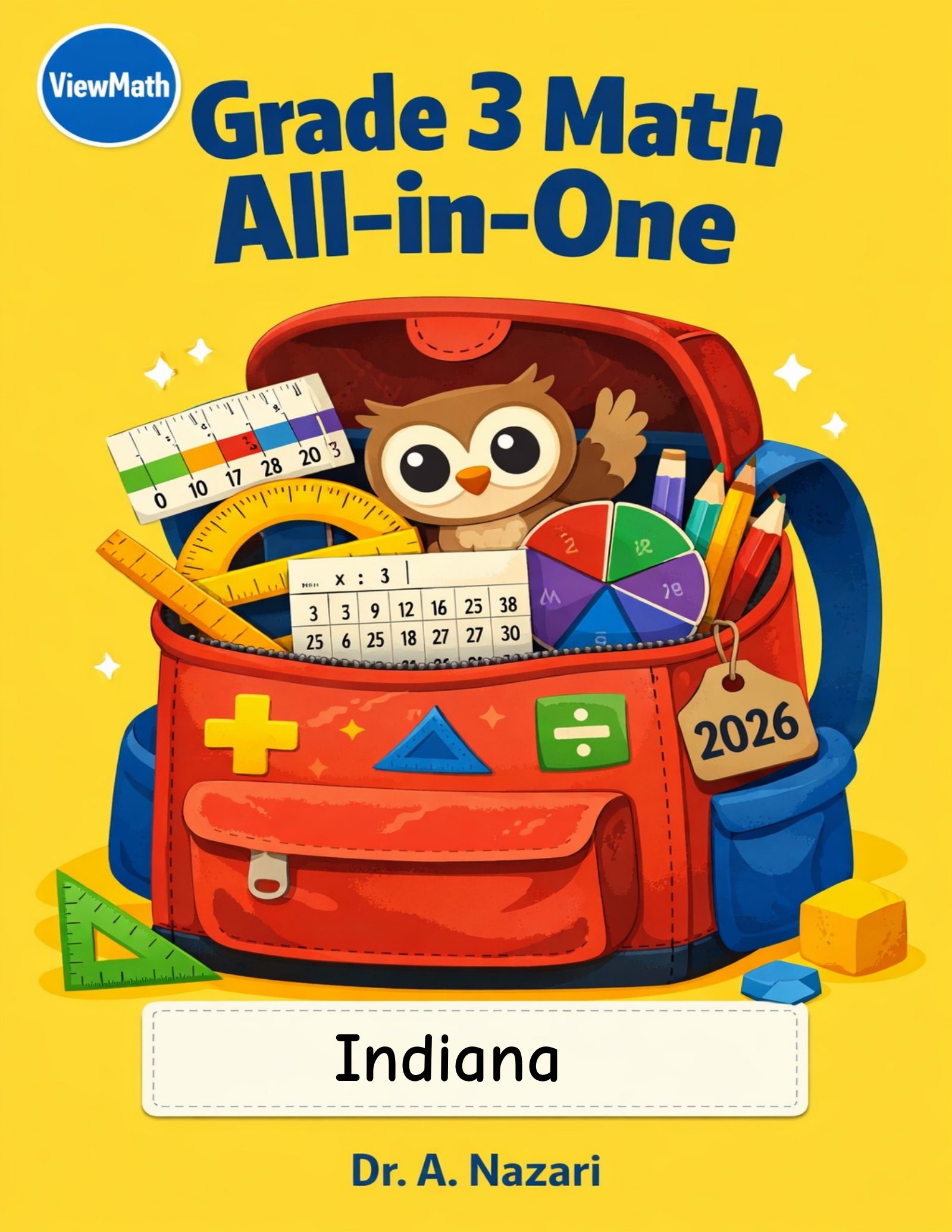 Indiana ILEARN Grade 5 Math All-in-One