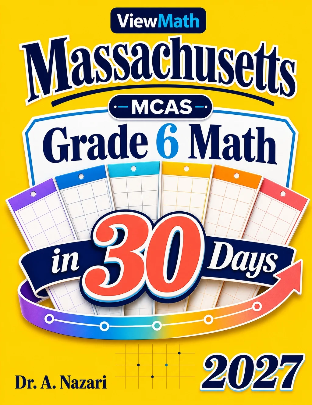 Massachusetts MCAS Grade 6 Math in 30 Days