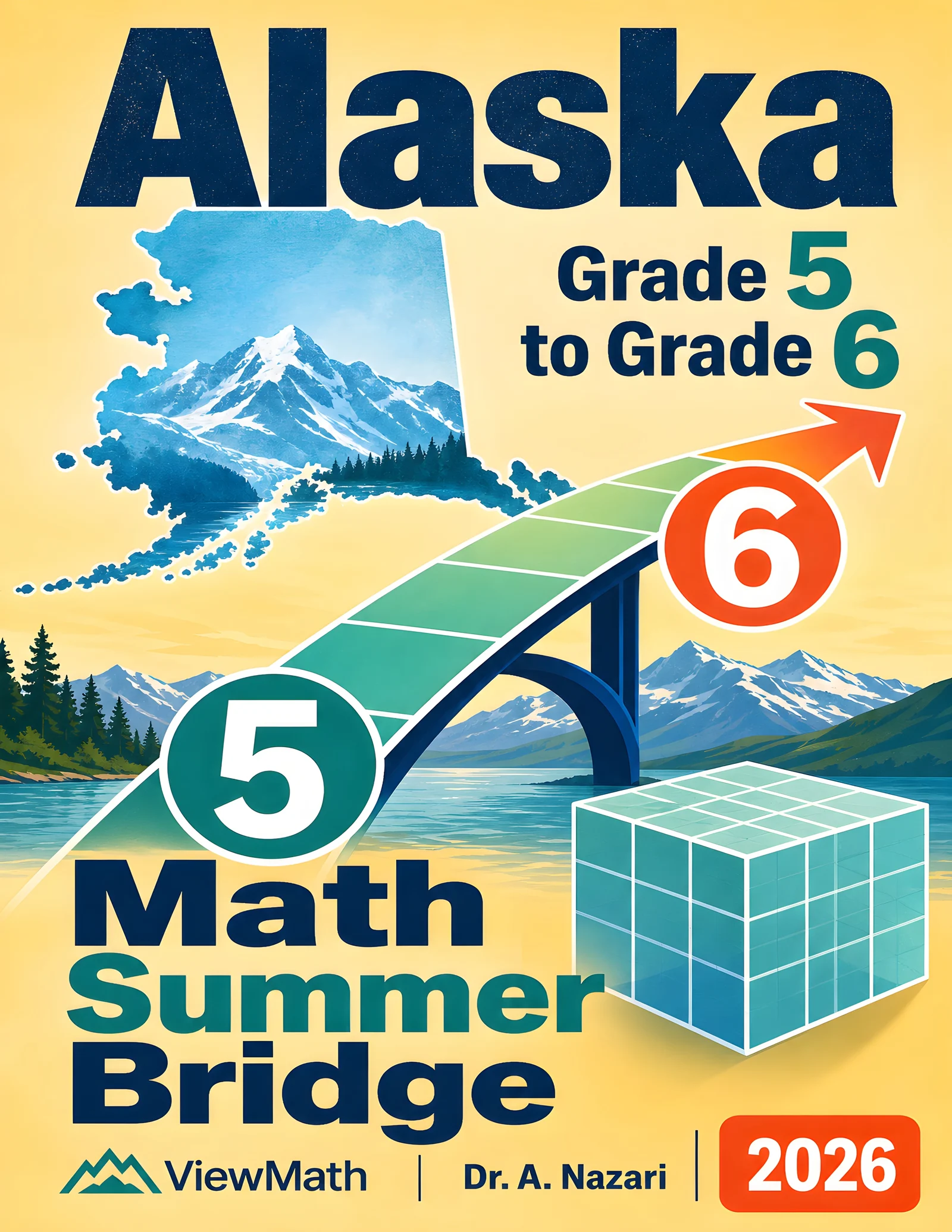 Alaska AK STAR Grade 5 Math Summer Bridge