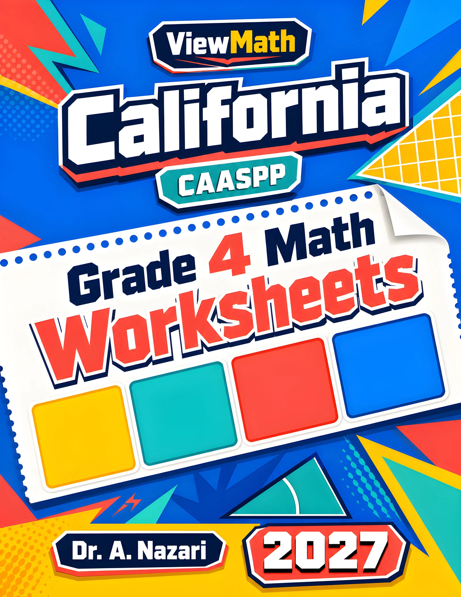 California CAASPP Grade 4 Math Worksheets