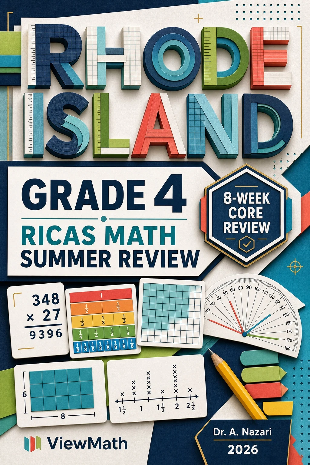 Rhode Island RICAS Grade 4 Math Summer Review