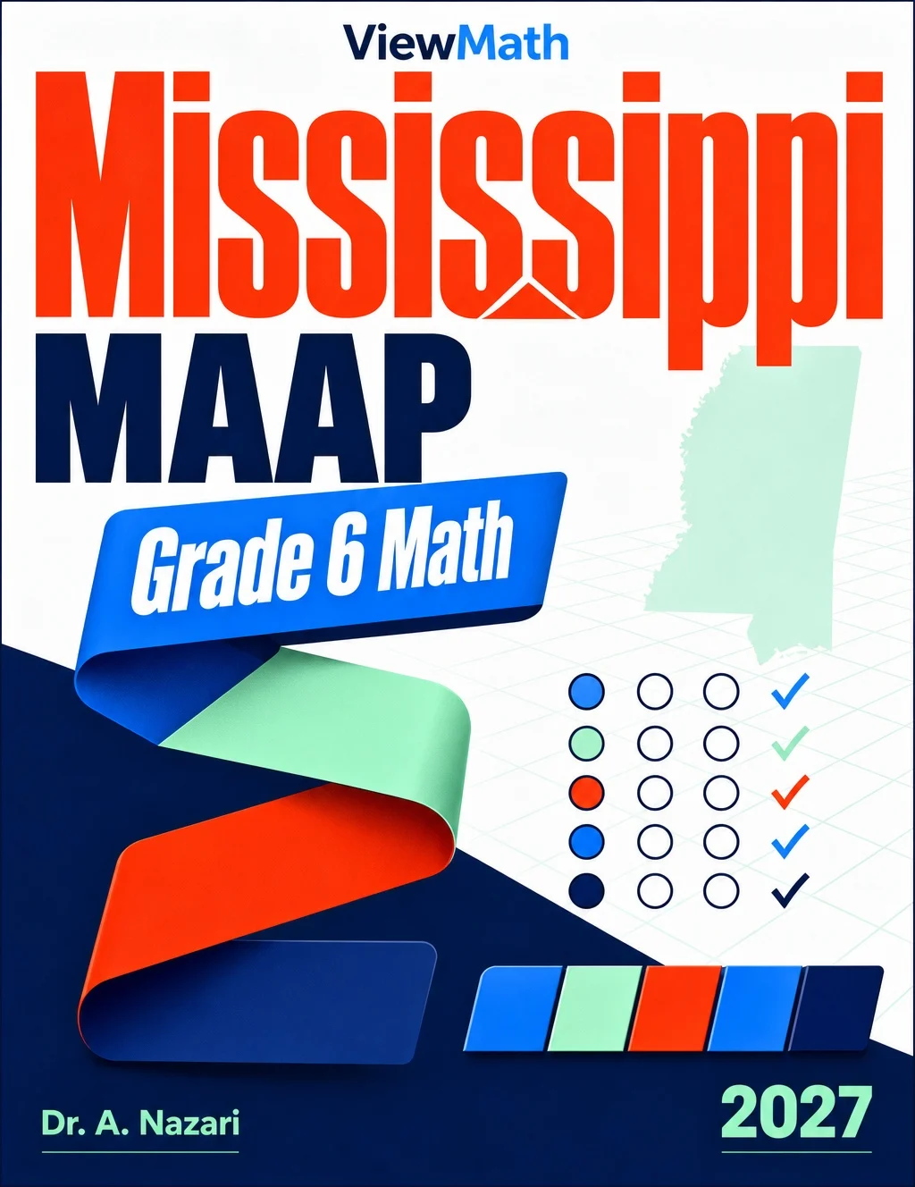 5 Full-Length Mississippi MAAP Grade 6 Math Practice Tests
