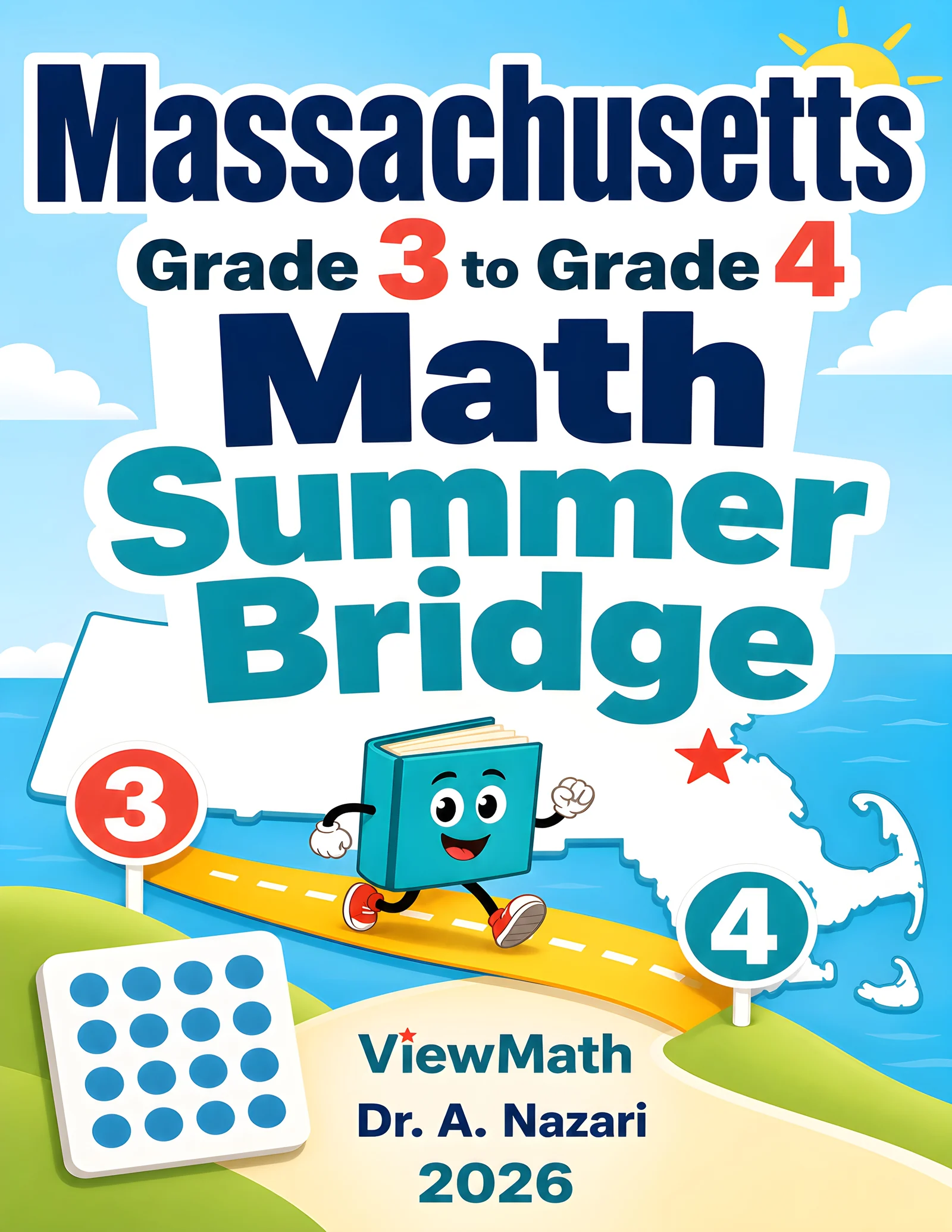 Massachusetts MCAS Grade 3 Math Summer Bridge