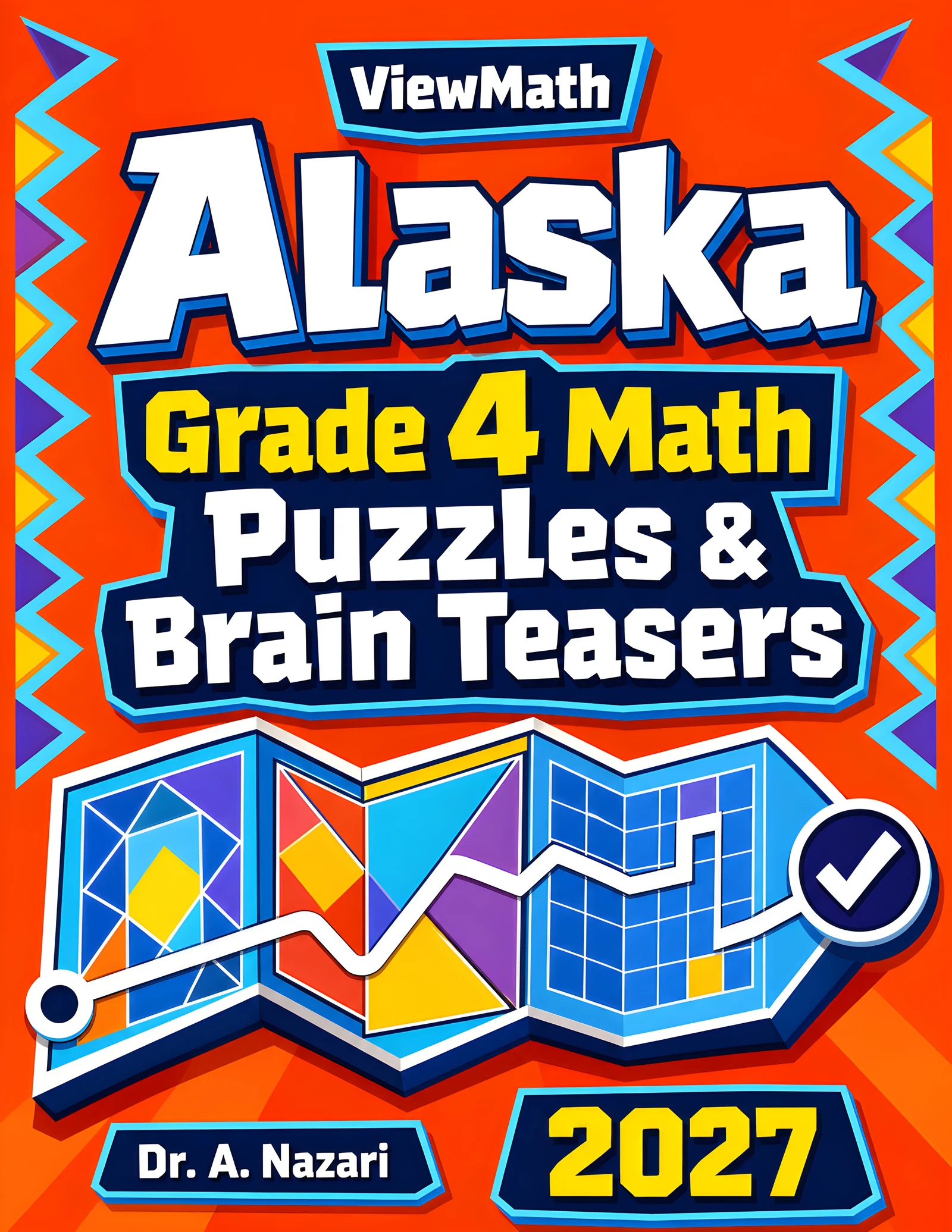 Alaska AK STAR Grade 4 Math Puzzles and Brain Teasers