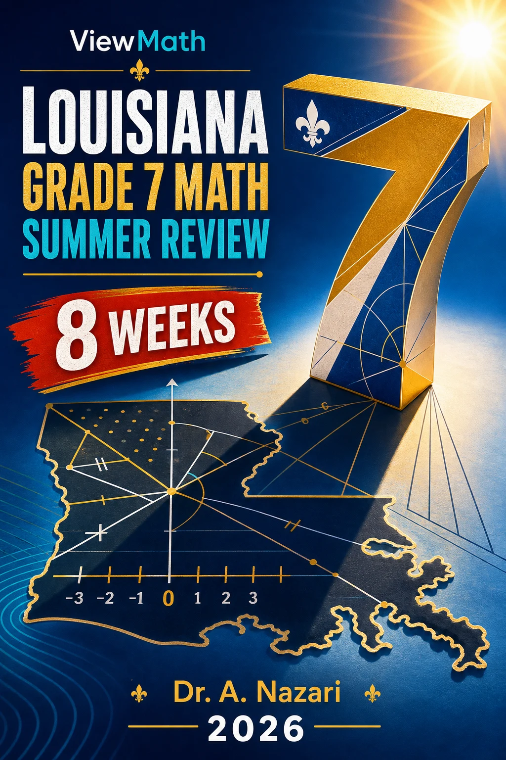 Louisiana LEAP 2025 Grade 7 Math Summer Review