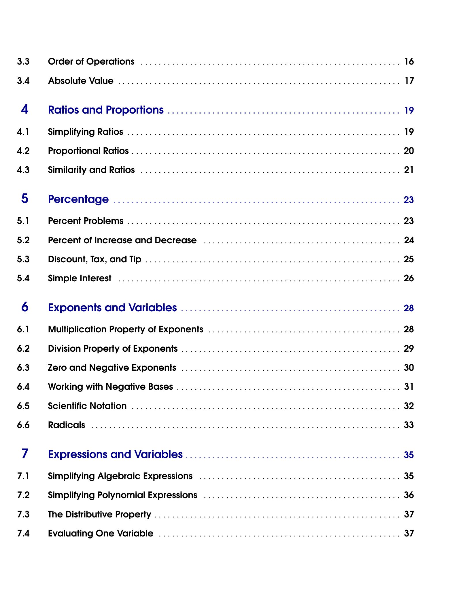 Representative ViewMath book learning or practice page