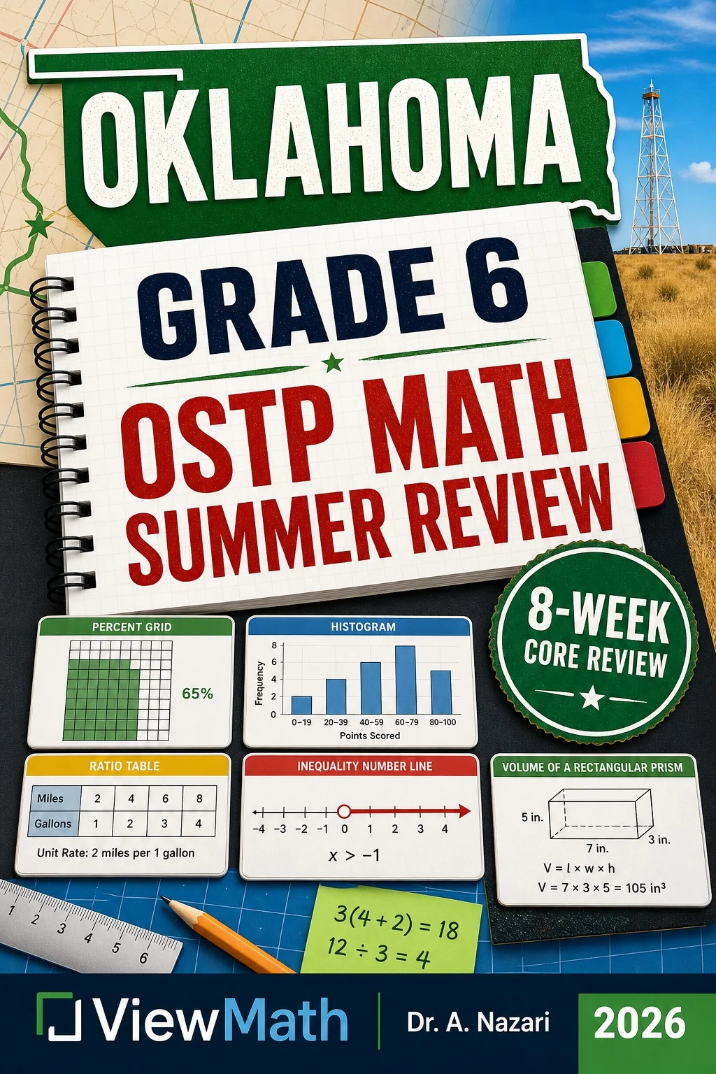 Oklahoma OSTP Grade 6 Math Summer Review