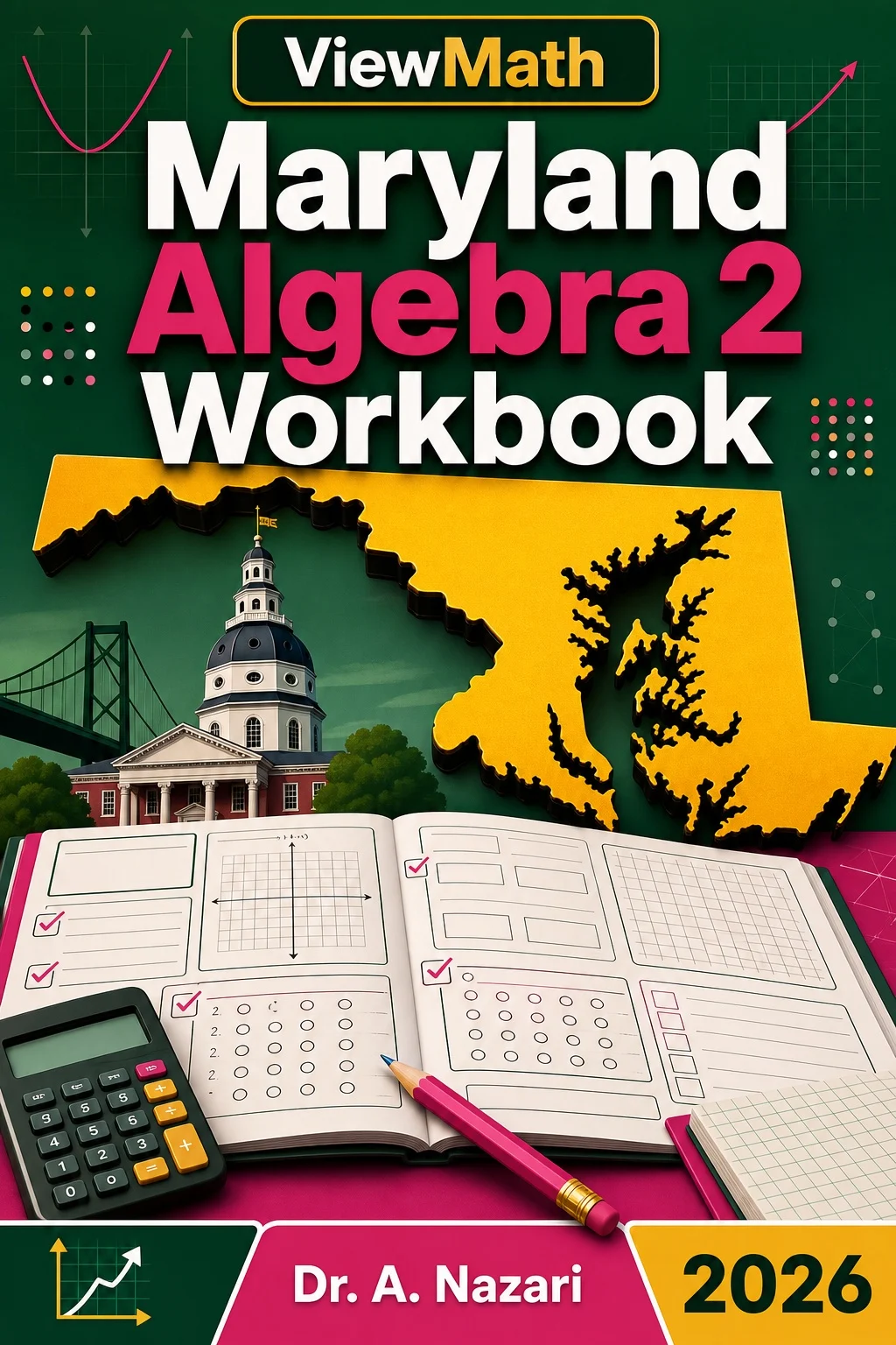 Maryland Algebra 2 Workbook