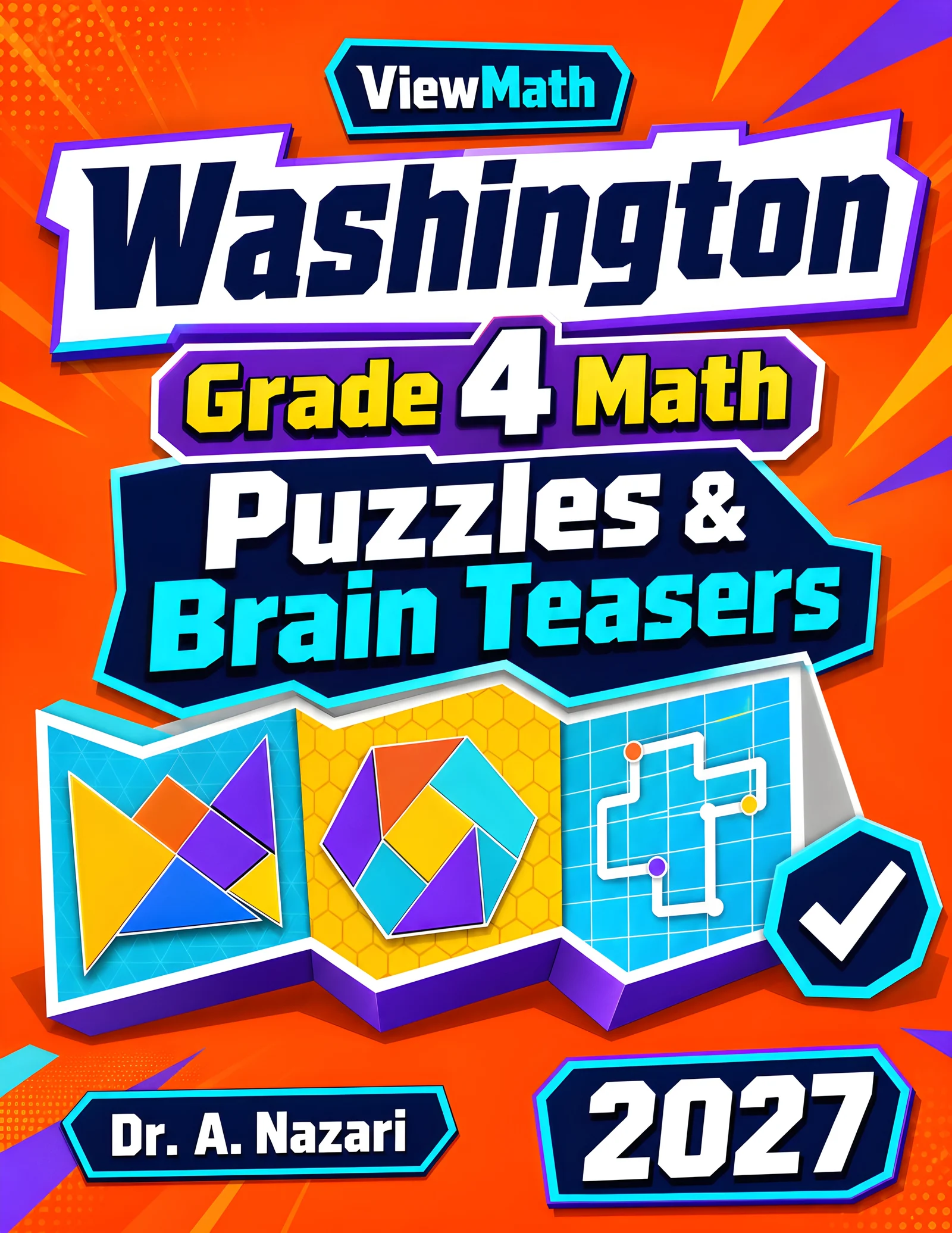 Washington SBA Grade 4 Math Puzzles and Brain Teasers